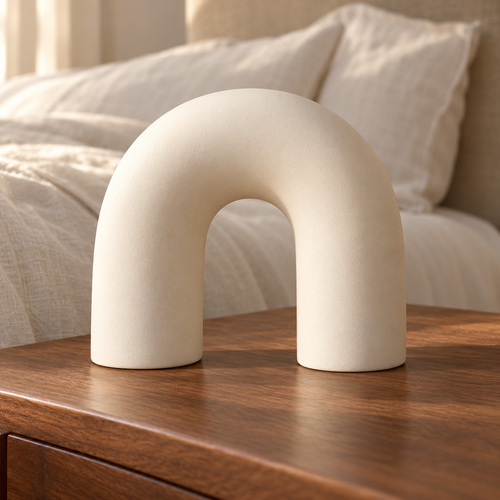 AI styling illustration: Ivory Arch Object; scene props not included
