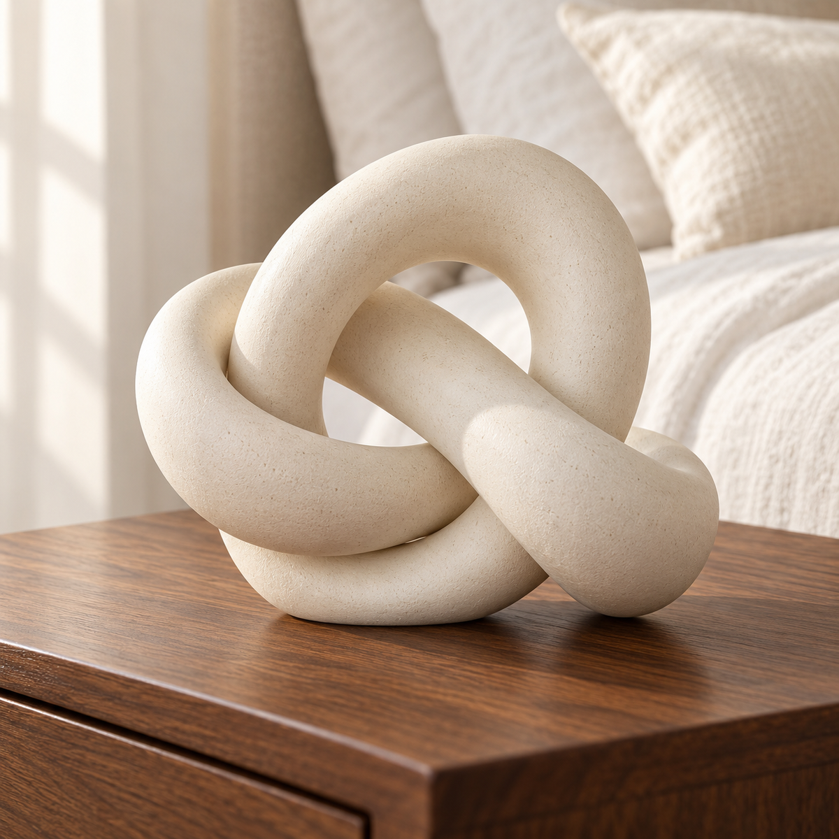 Ivory Loop Sculpture